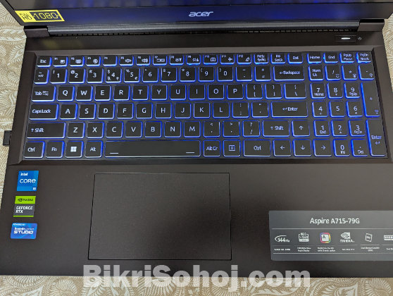 Acer Aspire 7 Gaming laptop Rtx 3050 6GB